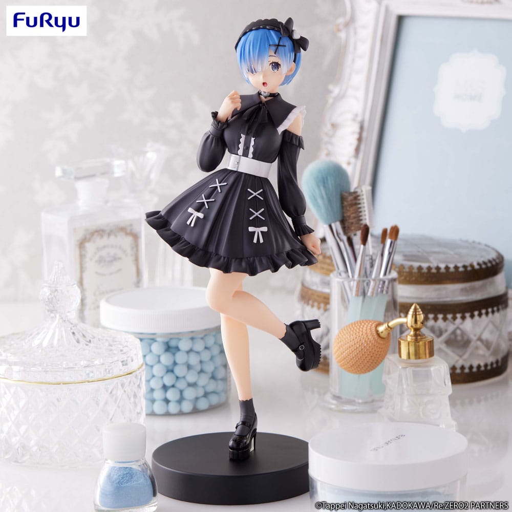 Re:Zero Starting Life in Another World Trio-Try-iT PVC Statue Rem Girly Outfit Black 21 cm