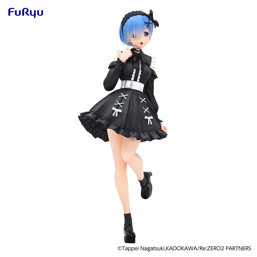 Re:Zero Starting Life in Another World Trio-Try-iT PVC Statue Rem Girly Outfit Black 21 cm