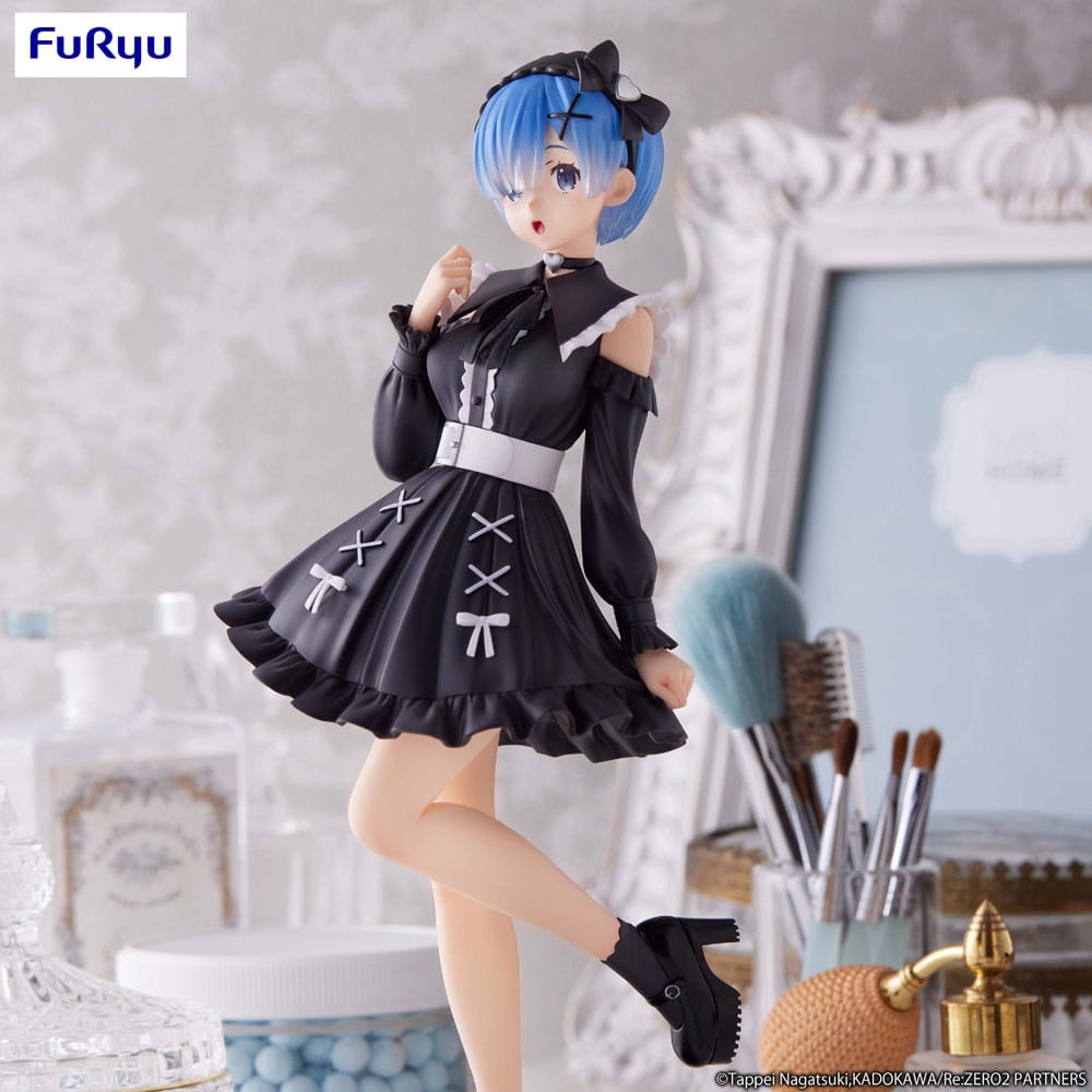 Re:Zero Starting Life in Another World Trio-Try-iT PVC Statue Rem Girly Outfit Black 21 cm