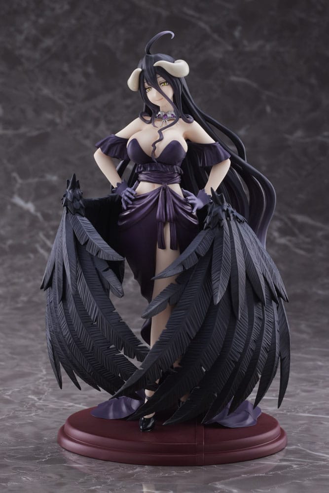 Overlord IV AMP PVC Statue Albedo Black Dress Ver. (re-run) 20 cm