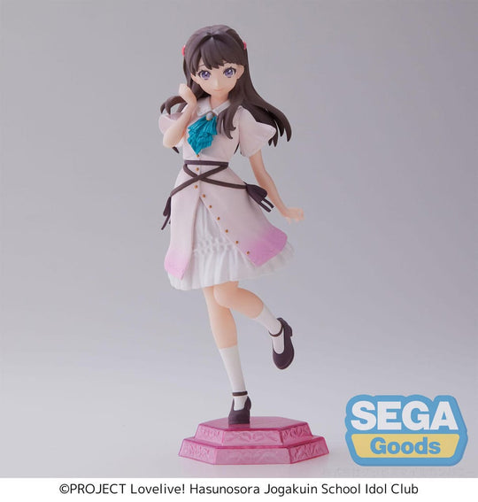 Love Live! Hasu no Sora Jogakuin School Idol Club PVC Statue Desktop x Decorate Collections Megumi Fujishima 17 cm