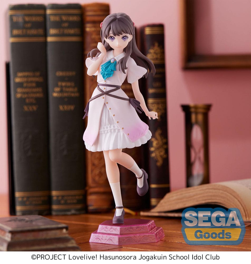 Love Live! Hasu no Sora Jogakuin School Idol Club PVC Statue Desktop x Decorate Collections Megumi Fujishima 17 cm