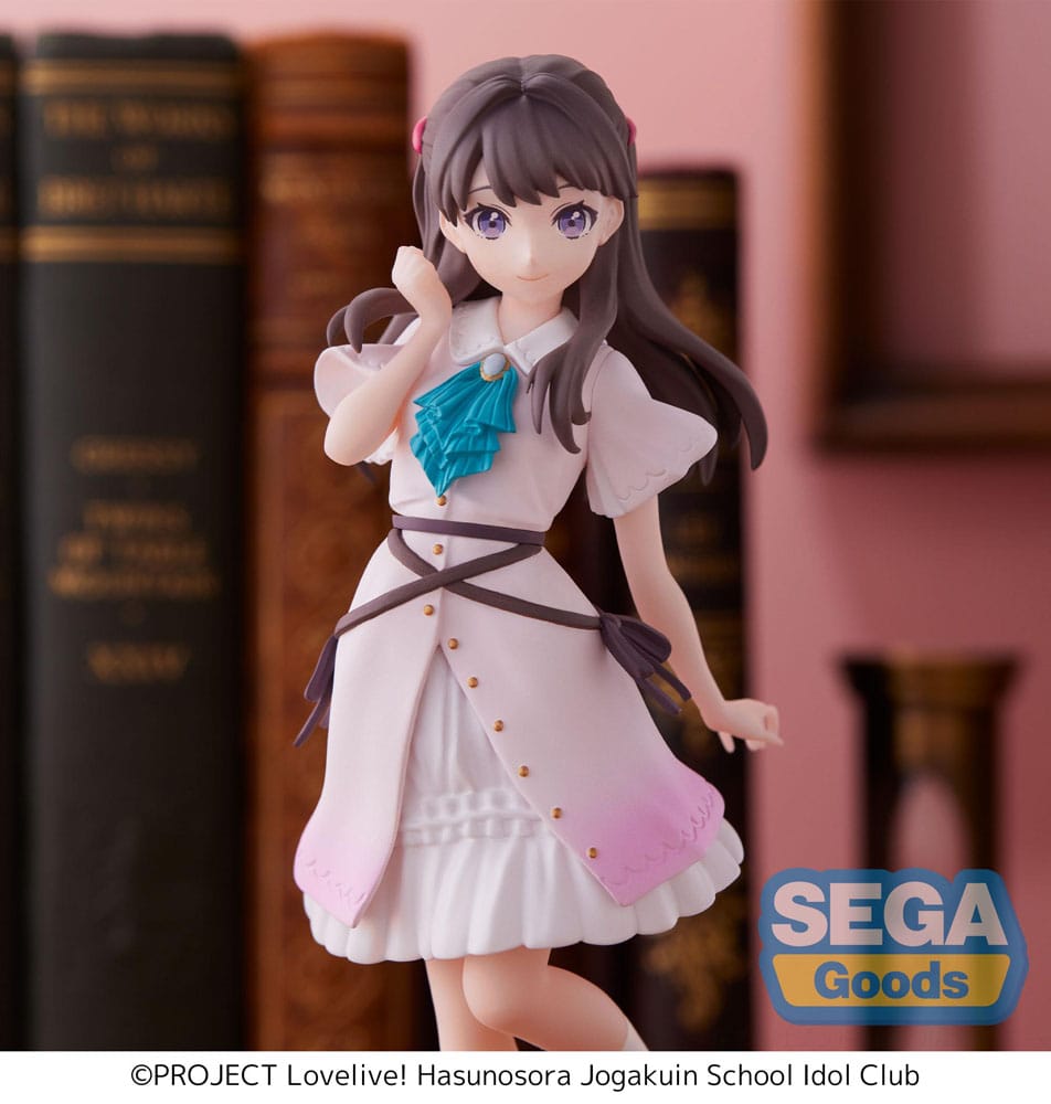 Love Live! Hasu no Sora Jogakuin School Idol Club PVC Statue Desktop x Decorate Collections Megumi Fujishima 17 cm