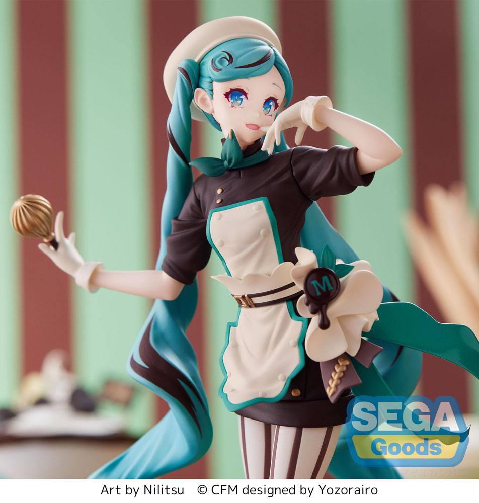 Hatsune Miku Luminasta PVC Statue Hatsune Miku - Bitter Patissier 21 cm