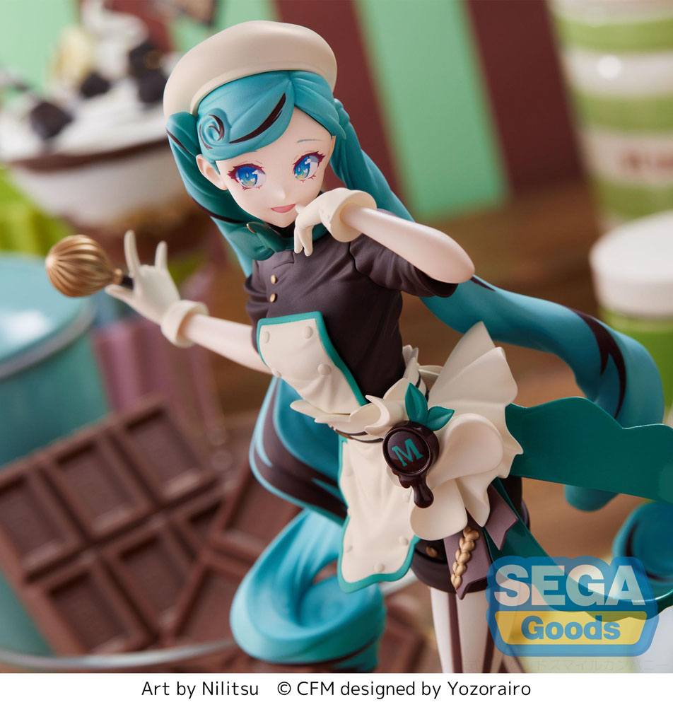 Hatsune Miku Luminasta PVC Statue Hatsune Miku - Bitter Patissier 21 cm