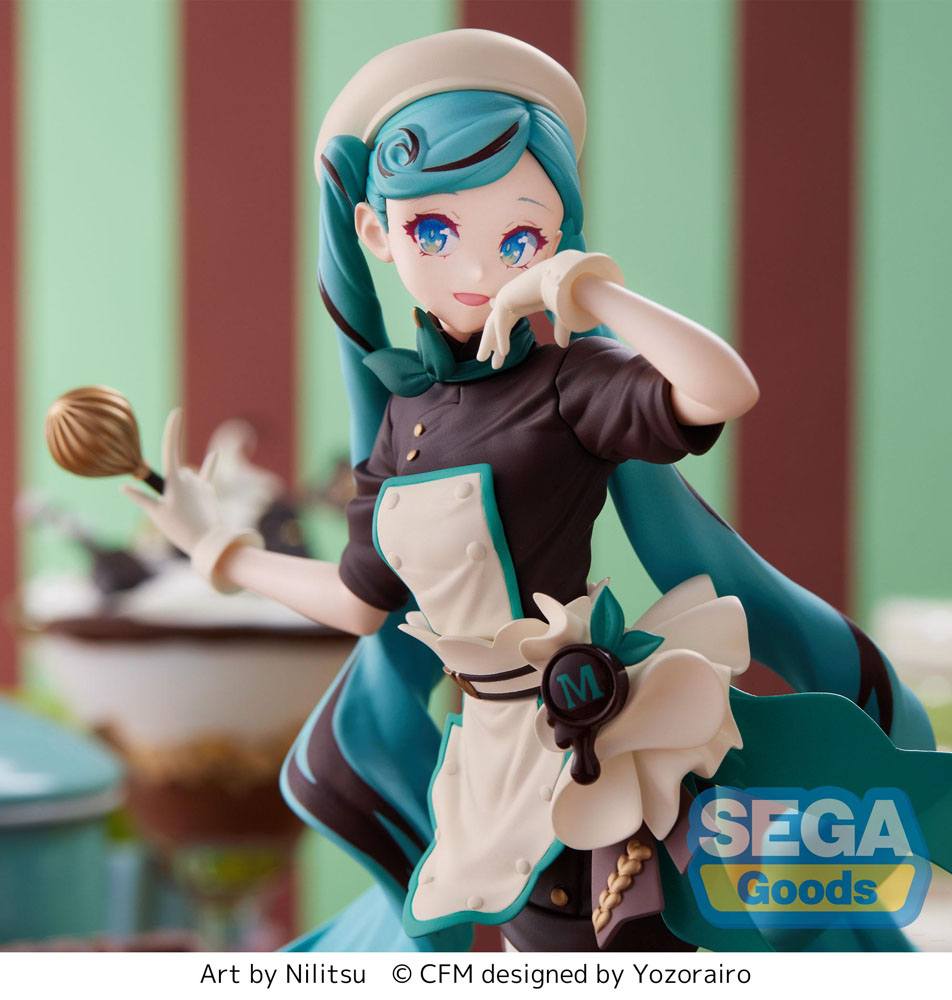 Hatsune Miku Luminasta PVC Statue Hatsune Miku - Bitter Patissier 21 cm