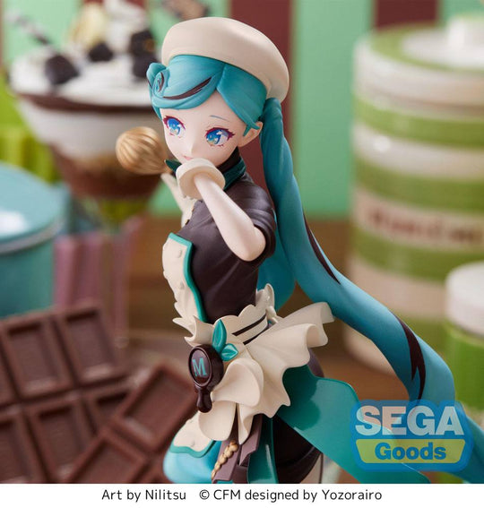 Hatsune Miku Luminasta PVC Statue Hatsune Miku - Bitter Patissier 21 cm