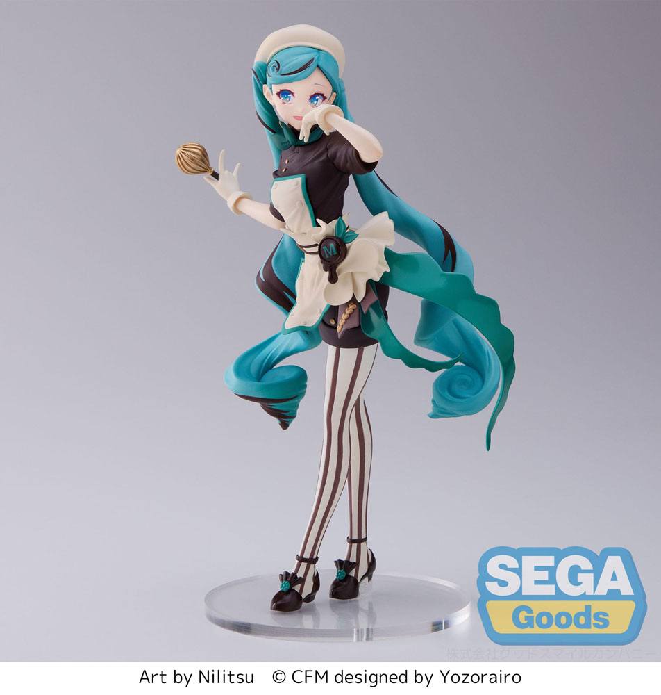 Hatsune Miku Luminasta PVC Statue Hatsune Miku - Bitter Patissier 21 cm