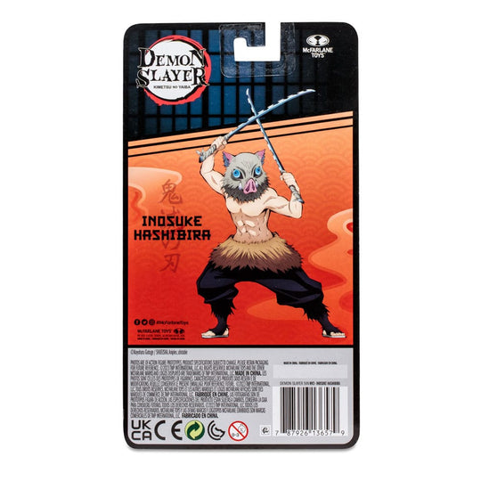 Demon Slayer: Kimetsu no Yaiba Action Figure Hashibira Inosuke 13 cm