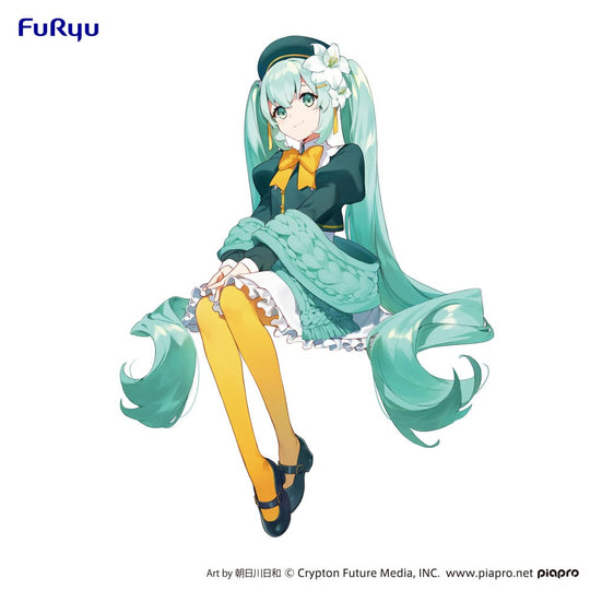 Hatsune Miku Noodle Stopper PVC Statue Flower Fairy Lily 14 cm