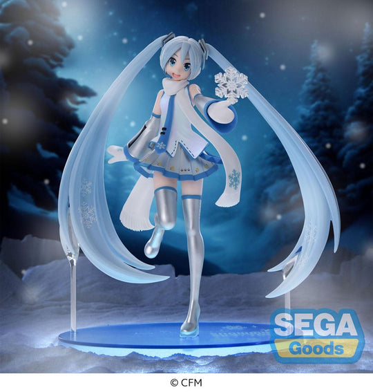 Hatsune Miku Luminasta PVC Statue Snow Miku Sky Town Ver. 22 cm