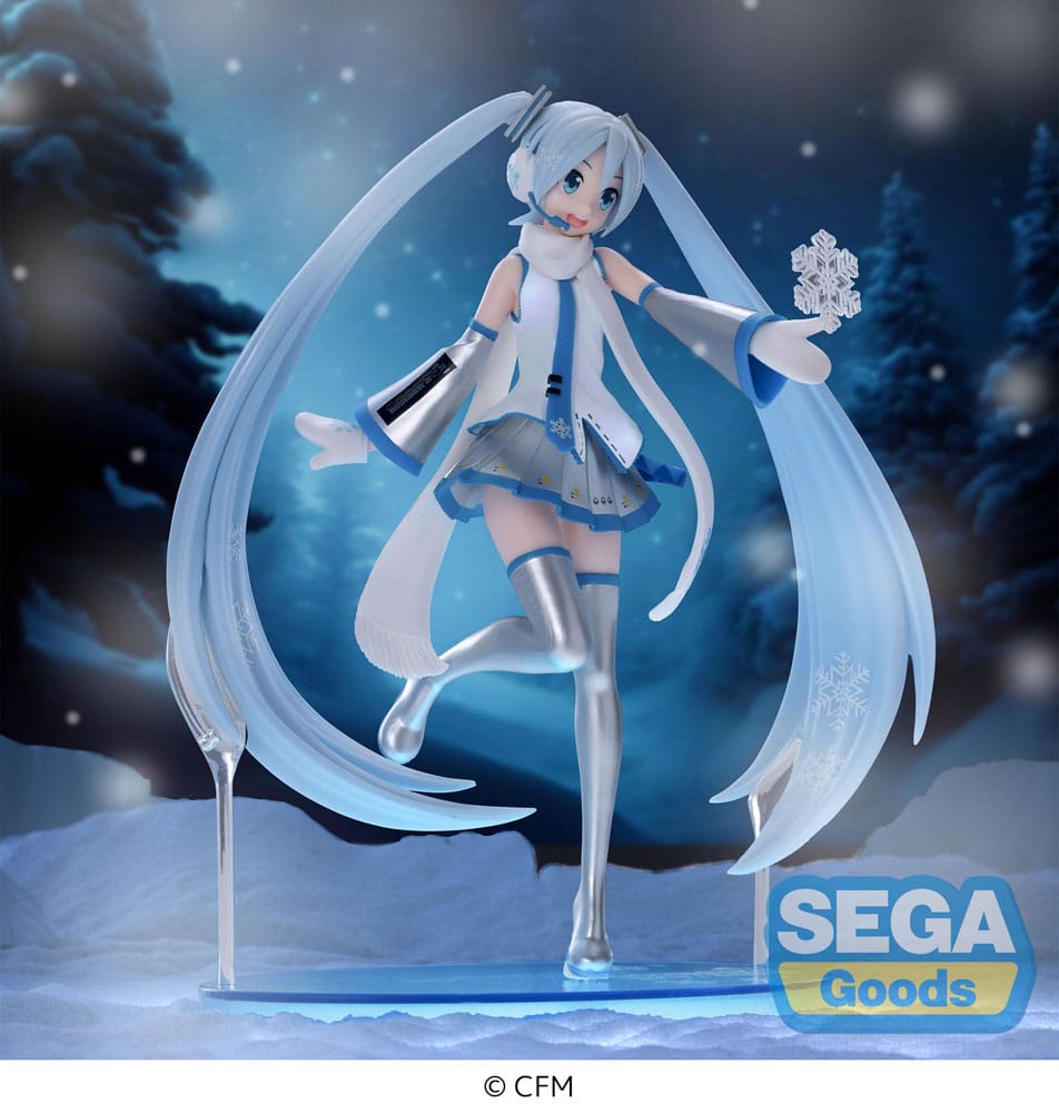 Hatsune Miku Luminasta PVC Statue Snow Miku Sky Town Ver. 22 cm