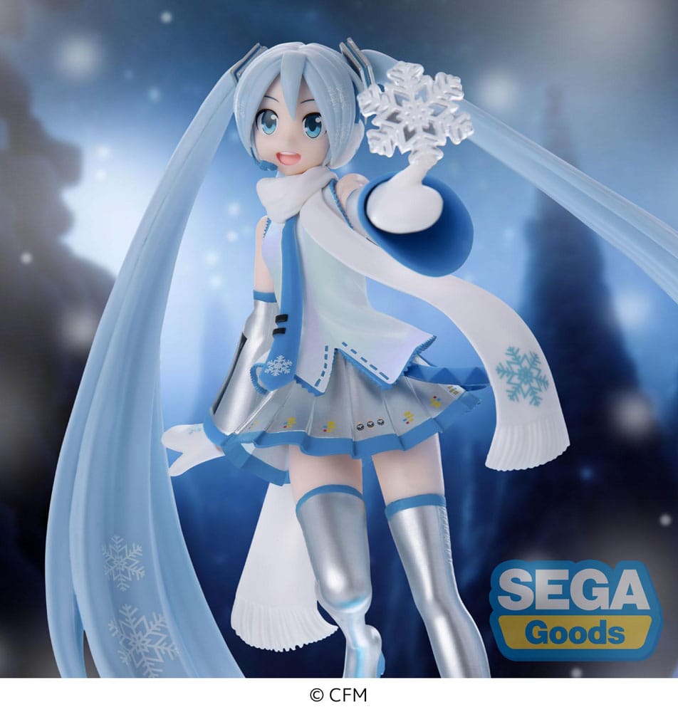 Hatsune Miku Luminasta PVC Statue Snow Miku Sky Town Ver. 22 cm