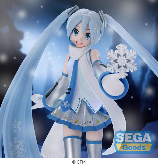 Hatsune Miku Luminasta PVC Statue Snow Miku Sky Town Ver. 22 cm