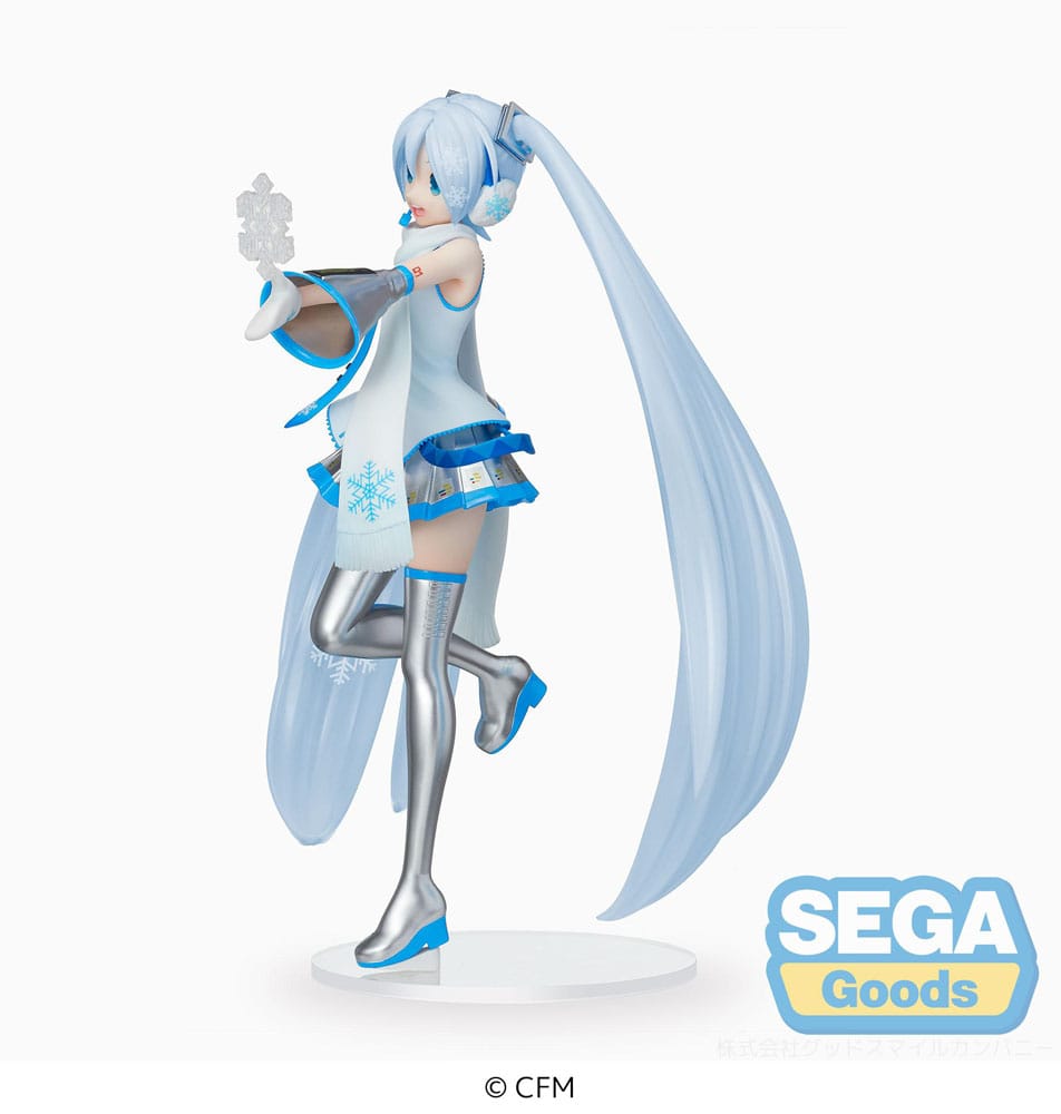 Hatsune Miku Luminasta PVC Statue Snow Miku Sky Town Ver. 22 cm