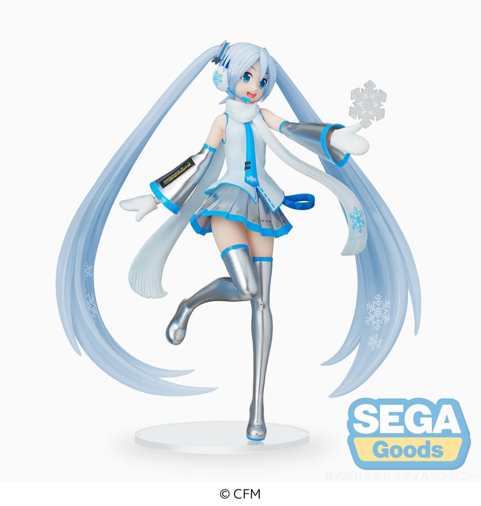 Hatsune Miku Luminasta PVC Statue Snow Miku Sky Town Ver. 22 cm