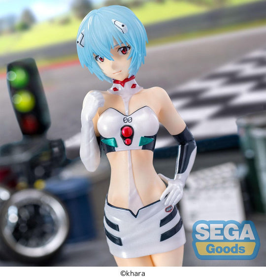 Evangelion Luminasta PVC Statue Evangelion Racing Rei Ayanami Pit Walk 21 cm