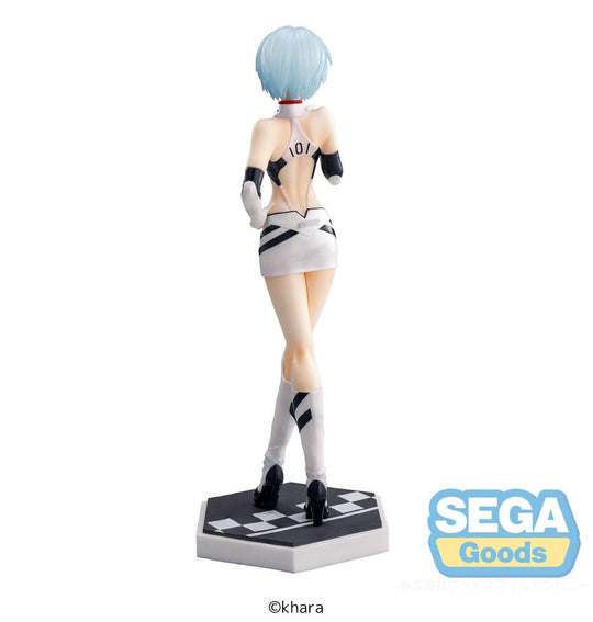 Evangelion Luminasta PVC Statue Evangelion Racing Rei Ayanami Pit Walk 21 cm