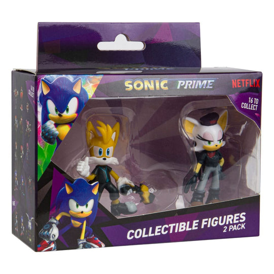 Sonic Prime Action Figures 2-Pack Figures 15 cm Rebel Rouge + Tails Nine