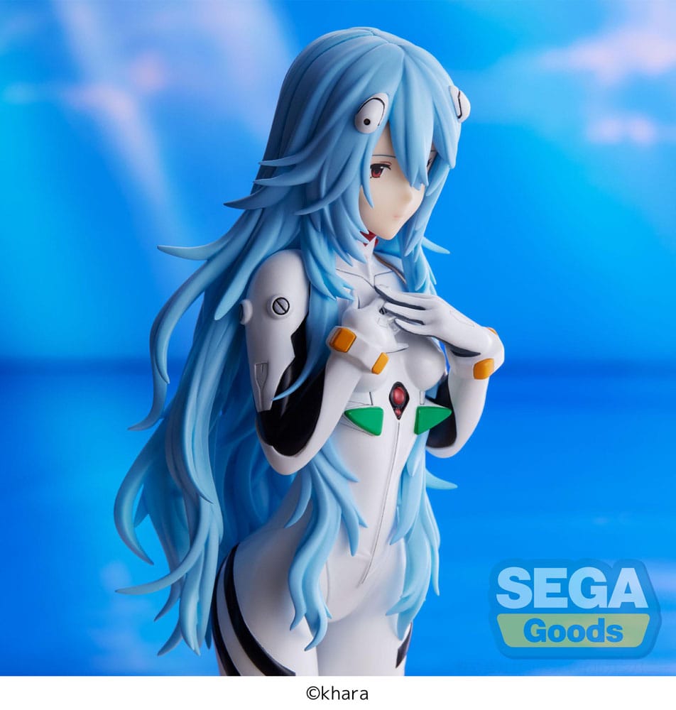 Evangelion: 3.0+1.0 Thrice Upon a Time SPM PVC Statue Rei Ayanami Long Hair Ver. (re-run) 21 cm