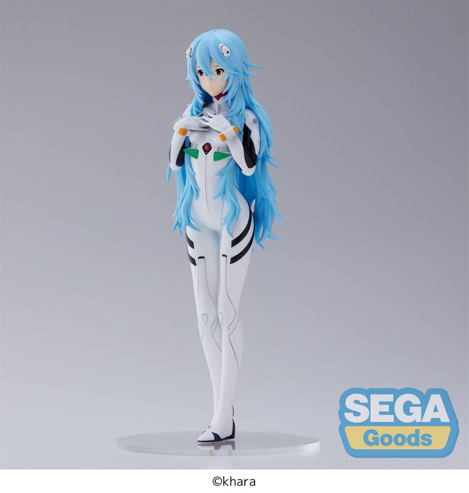 Evangelion: 3.0+1.0 Thrice Upon a Time SPM PVC Statue Rei Ayanami Long Hair Ver. (re-run) 21 cm