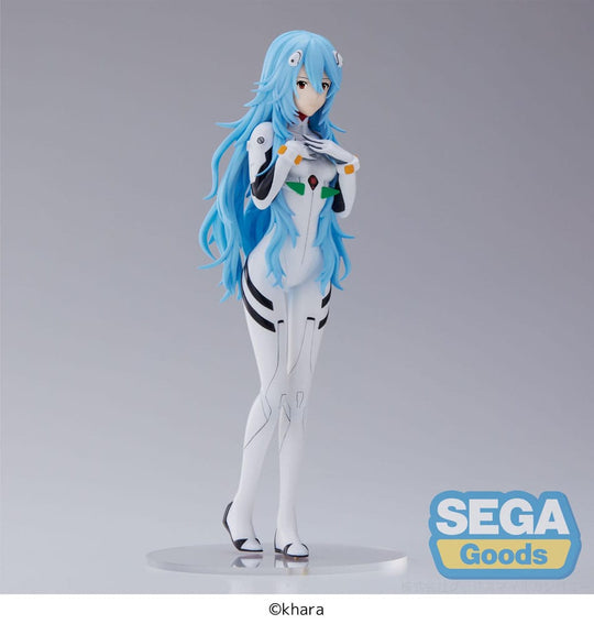 Evangelion: 3.0+1.0 Thrice Upon a Time SPM PVC Statue Rei Ayanami Long Hair Ver. (re-run) 21 cm