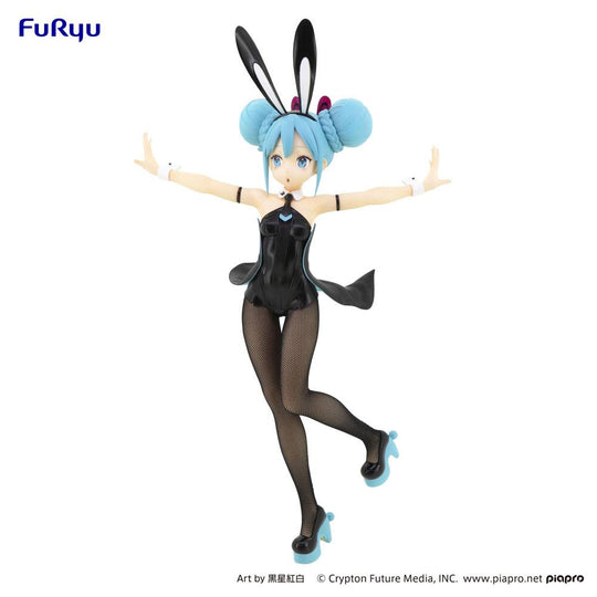 Hatsune Miku BiCute Bunnies PVC Statue Hatsune Miku Black Ver. 30 cm