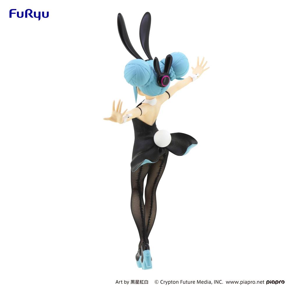 Hatsune Miku BiCute Bunnies PVC Statue Hatsune Miku Black Ver. 30 cm