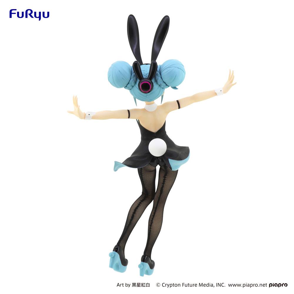 Hatsune Miku BiCute Bunnies PVC Statue Hatsune Miku Black Ver. 30 cm