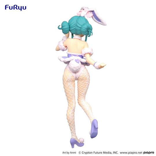 Hatsune Miku BiCute Bunnies PVC Statue White Rabbit Purple Color Ver. 28 cm