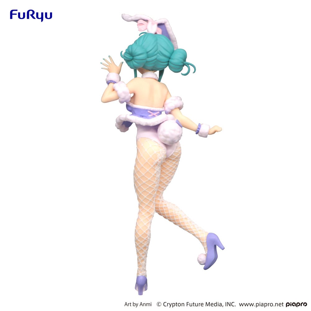 Hatsune Miku BiCute Bunnies PVC Statue White Rabbit Purple Color Ver. 28 cm