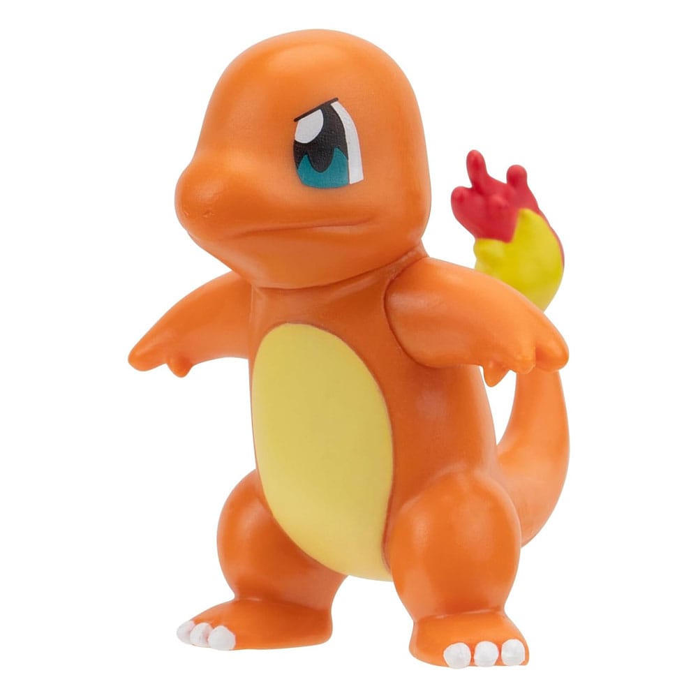 Pokémon Battle Figure Set 3-Pack Charmander #4, Galarian Darumaka, Psyduck 5 cm