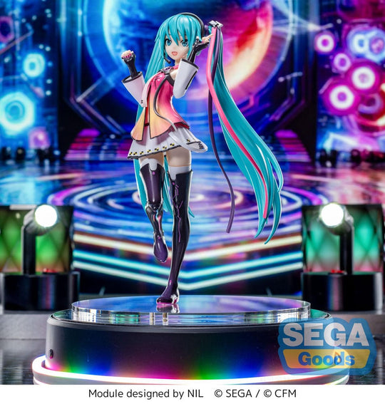 Hatsune Miku Series Luminasta PVC Statue Project DIVA MEGA39's Hatsune Miku - Star Voice 18 cm