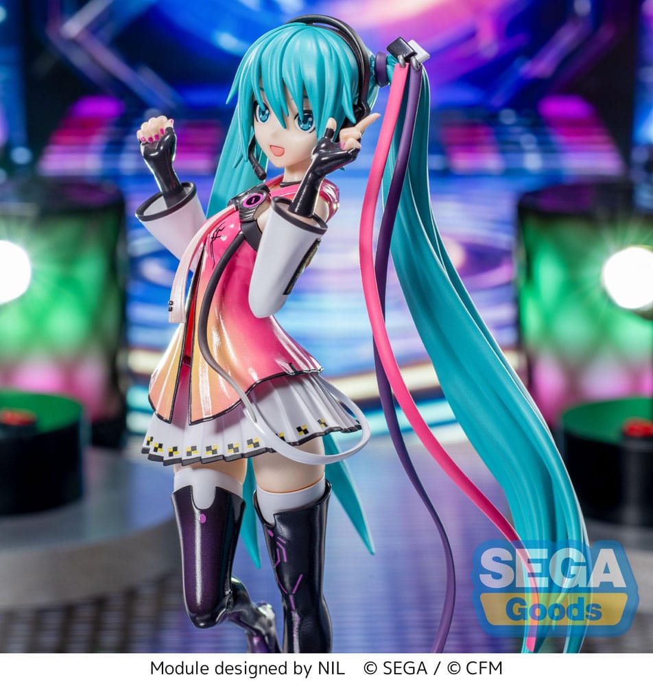 Hatsune Miku Series Luminasta PVC Statue Project DIVA MEGA39's Hatsune Miku - Star Voice 18 cm