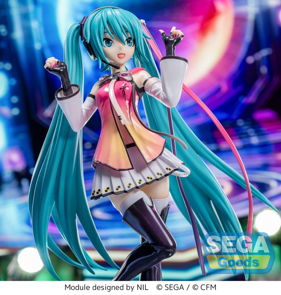 Hatsune Miku Series Luminasta PVC Statue Project DIVA MEGA39's Hatsune Miku - Star Voice 18 cm