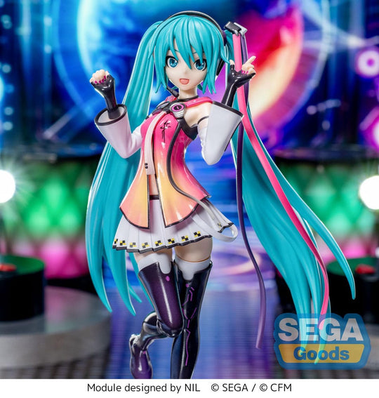 Hatsune Miku Series Luminasta PVC Statue Project DIVA MEGA39's Hatsune Miku - Star Voice 18 cm