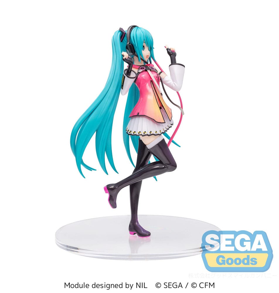 Hatsune Miku Series Luminasta PVC Statue Project DIVA MEGA39's Hatsune Miku - Star Voice 18 cm