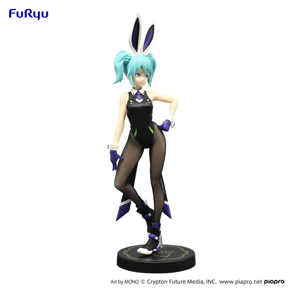 Hatsune Miku BiCute Bunnies PVC Statue Street Violet Color Ver. 30 cm