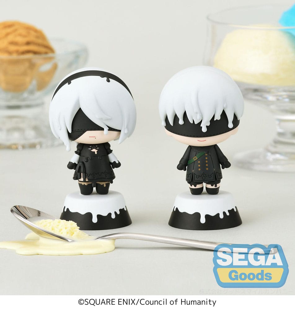 Hatsune Miku Figure 2-Pack 2B & 9S 7 cm