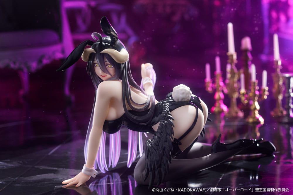 Overlord PVC Statue Desktop Cute Figure Albedo Bunny Ver. 13 cm