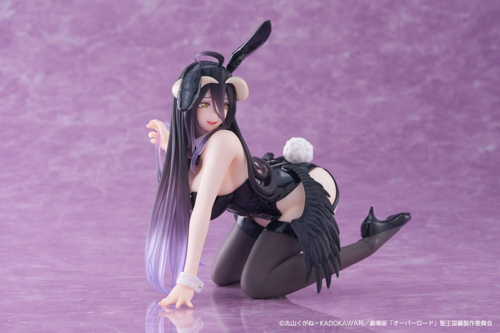 Overlord PVC Statue Desktop Cute Figure Albedo Bunny Ver. 13 cm