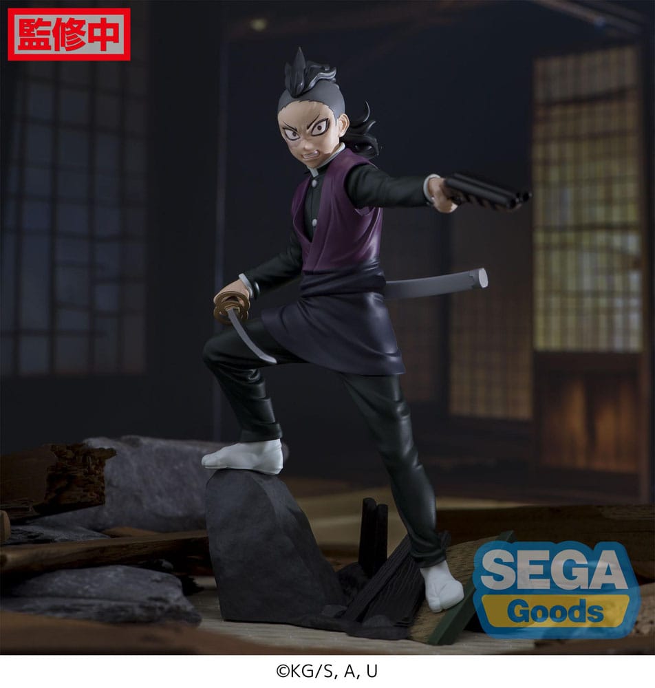 Demon Slayer: Kimetsu no Yaiba Xross Link Anime PVC Statue Genya Shinazugawa -Swordsmith Village Arc- 15 cm