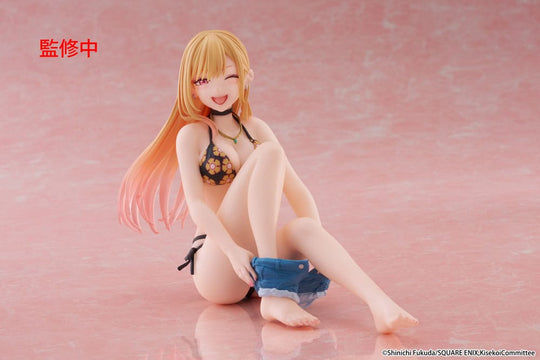 My Dress-Up Darling PVC Statue Desktop Cute Figure Marin Kitagawa Measured Swimsuit Ver.