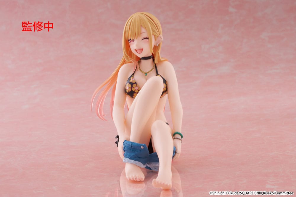 My Dress-Up Darling PVC Statue Desktop Cute Figure Marin Kitagawa Measured Swimsuit Ver.