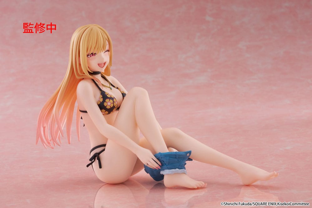 My Dress-Up Darling PVC Statue Desktop Cute Figure Marin Kitagawa Measured Swimsuit Ver.