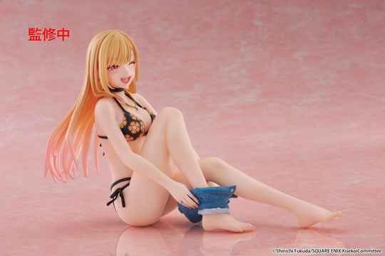 My Dress-Up Darling PVC Statue Desktop Cute Figure Marin Kitagawa Measured Swimsuit Ver.