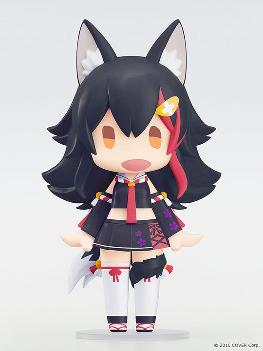 Hololive Production HELLO! GOOD SMILE Action Figure Ookami Mio
