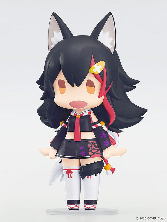 Hololive Production HELLO! GOOD SMILE Action Figure Ookami Mio