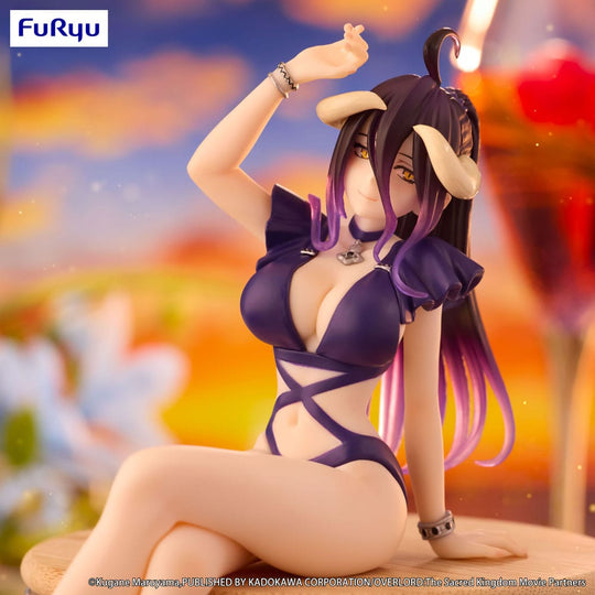Overlord - Noodle Stopper - Albedo - Swimsuit Dark Purple Color Ver.