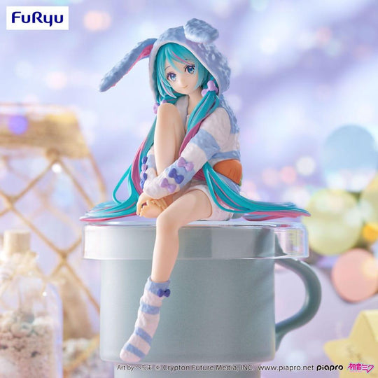 Hatsune Miku - Noodle Stopper- Rabbit Ear Hood Pajama Blue Color Ver.